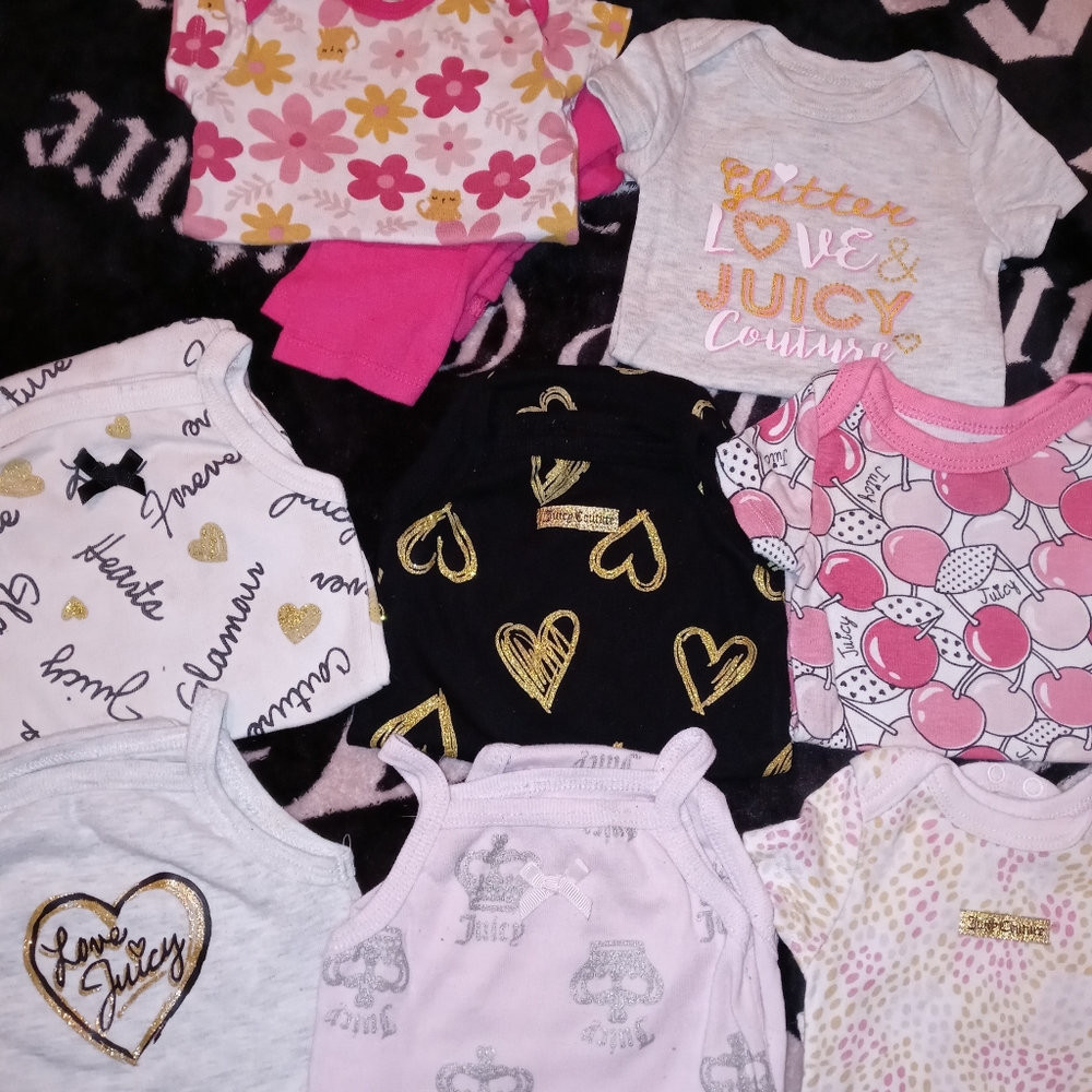 Various baby clothing Juicy/ONESIE